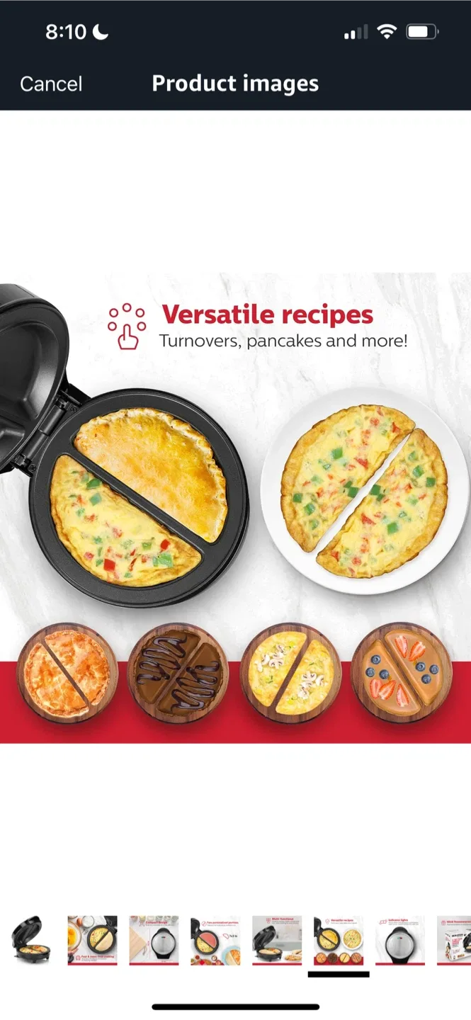 Holstein Housewares Omelette Maker image indicator(6)