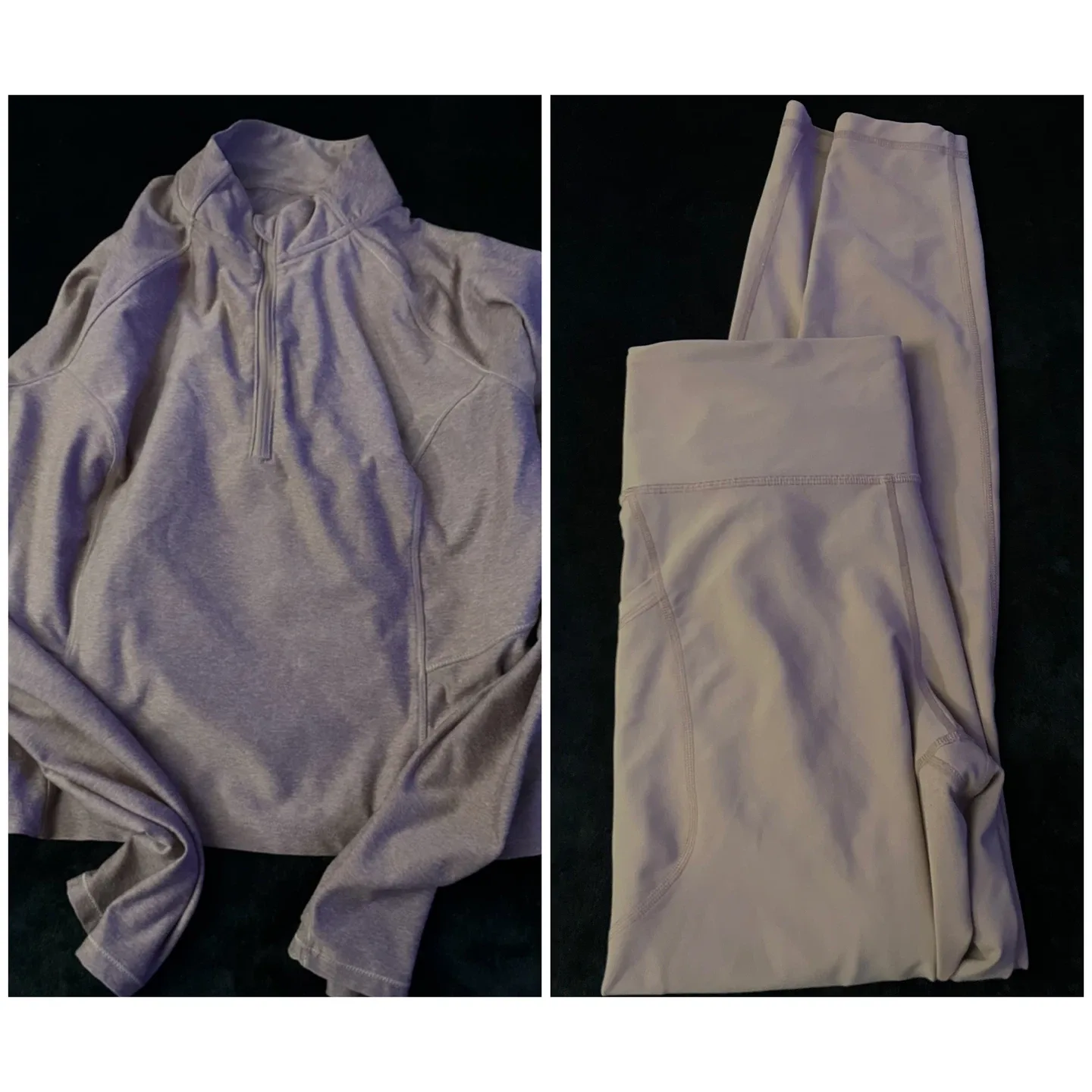 (Athletic Works) Top & Leggings Set - Size Women Large thumbnail