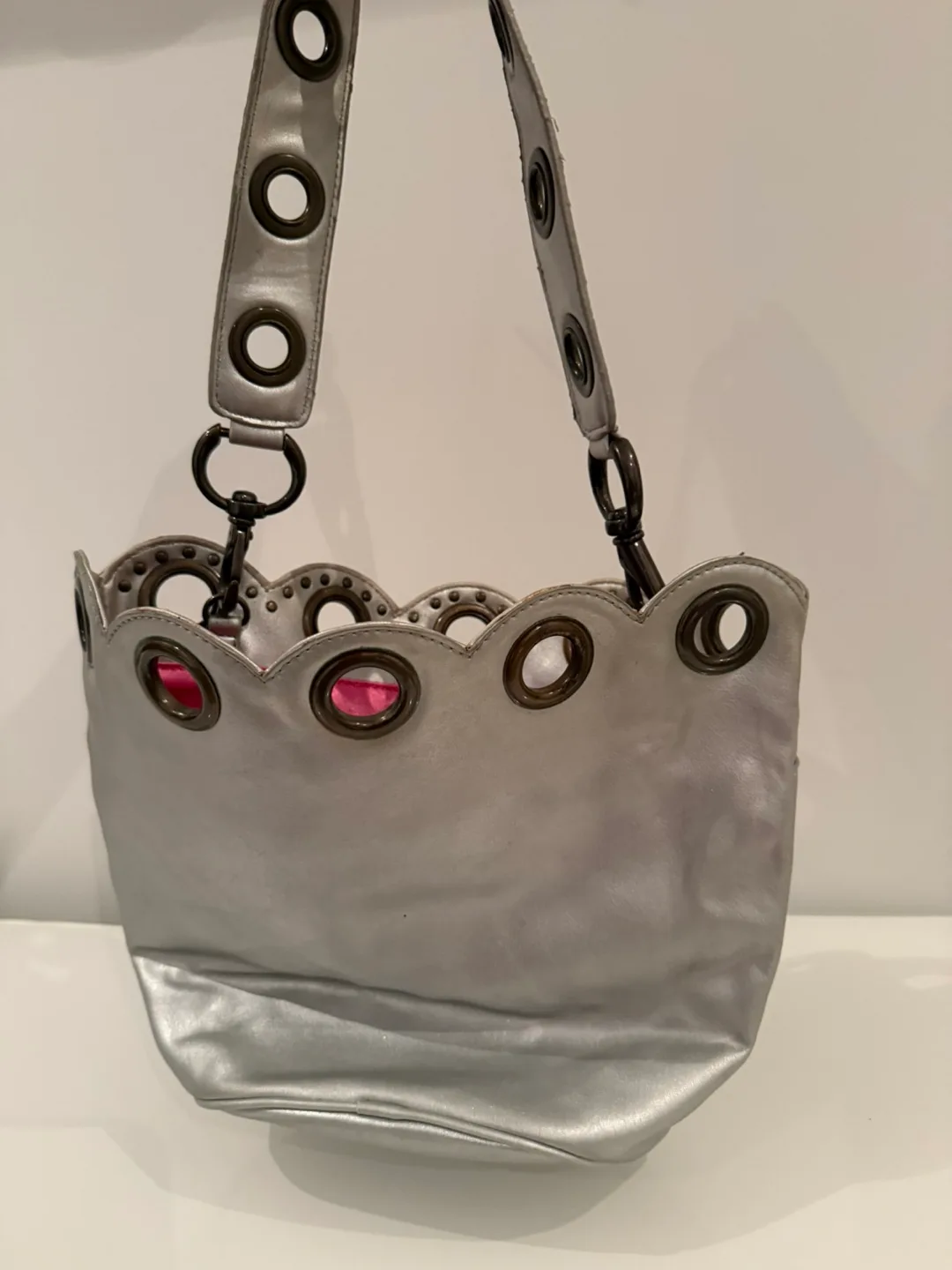 Nine West Silver Purse image indicator(3)