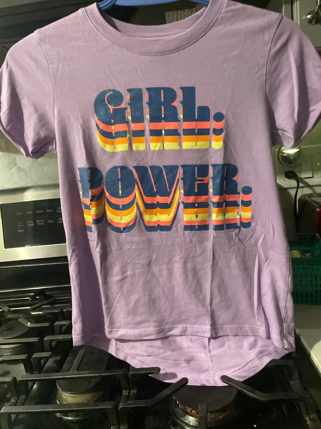 Just Kiddin Girl Power Tee - Size L (12) thumbnail
