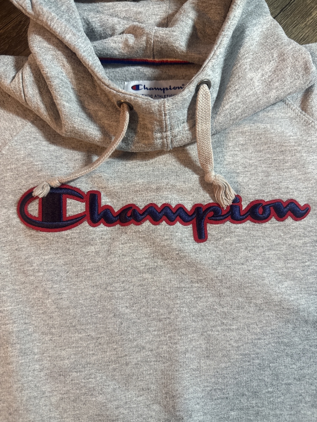 Champion Hoodie - Size M - Gray - photo 4