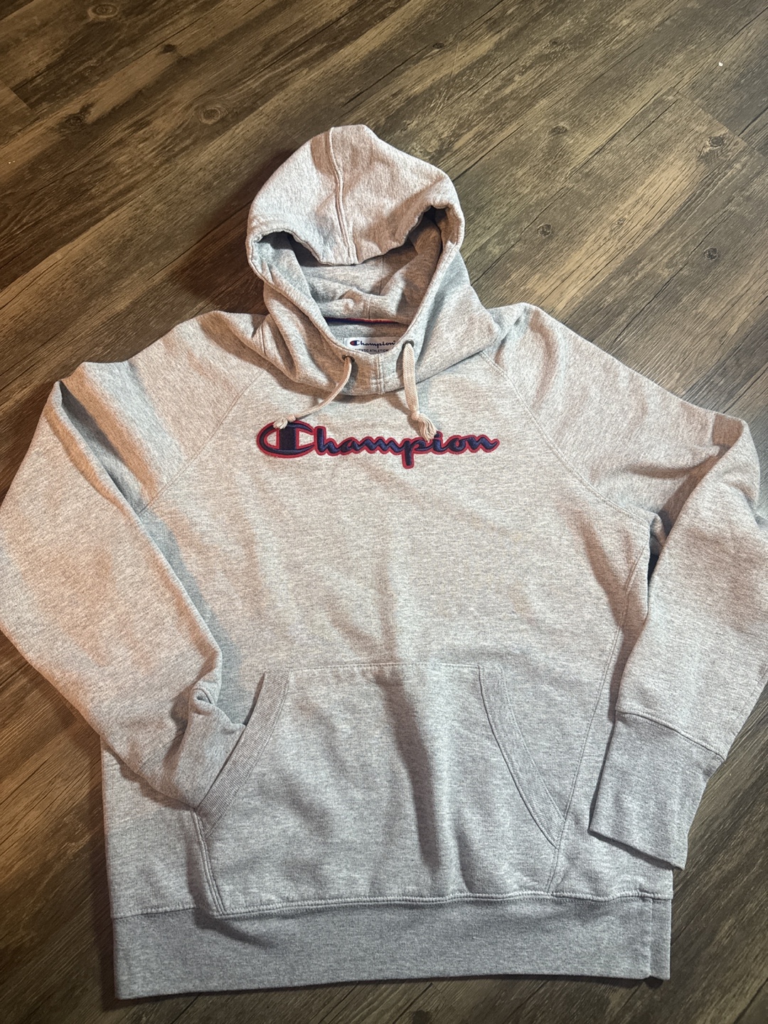 Champion Hoodie - Size M - Gray