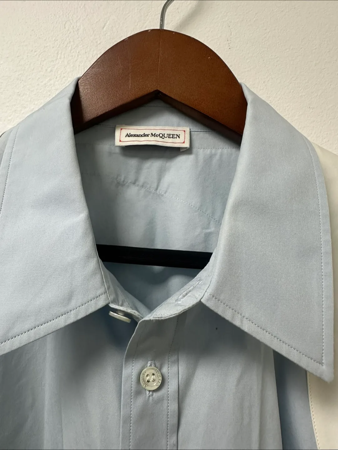 Alexander McQueen Light Blue Shirt image indicator(2)