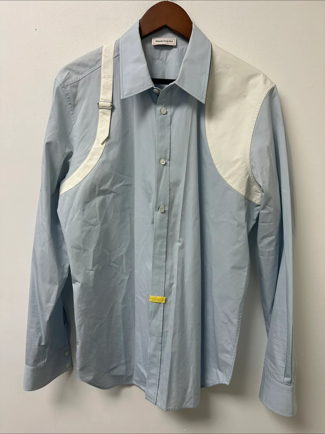 Alexander McQueen Light Blue Shirt thumbnail