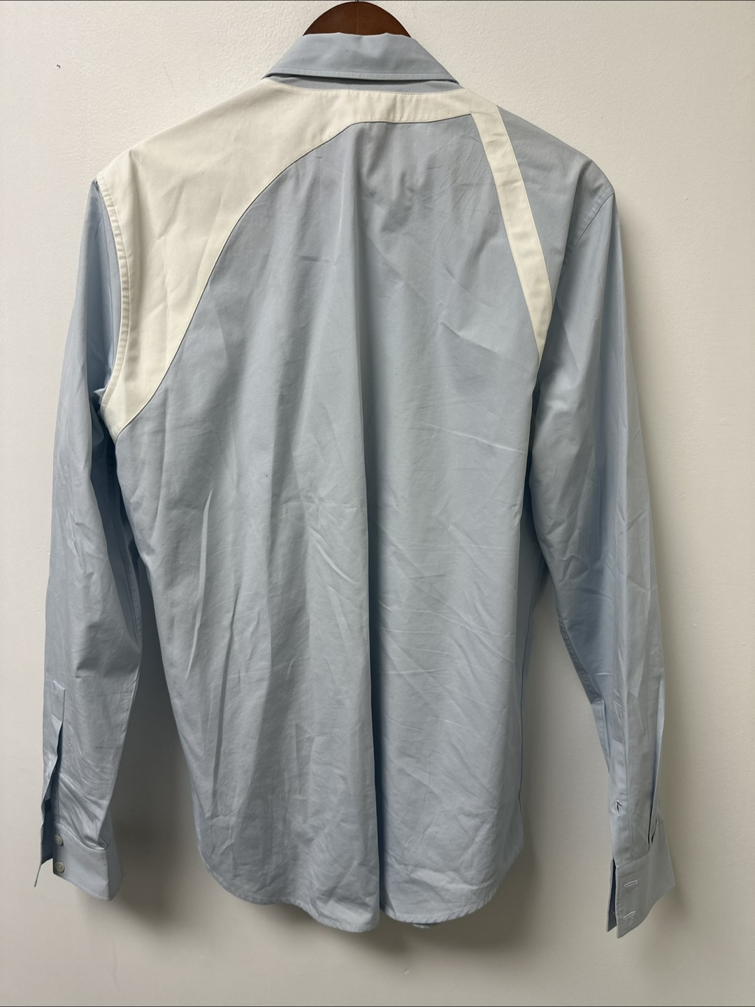 Alexander McQueen Light Blue Shirt - photo 4