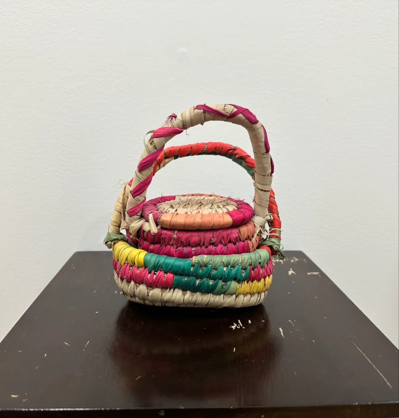 Handmade Woven Baskets (Set of 2) image indicator(2)