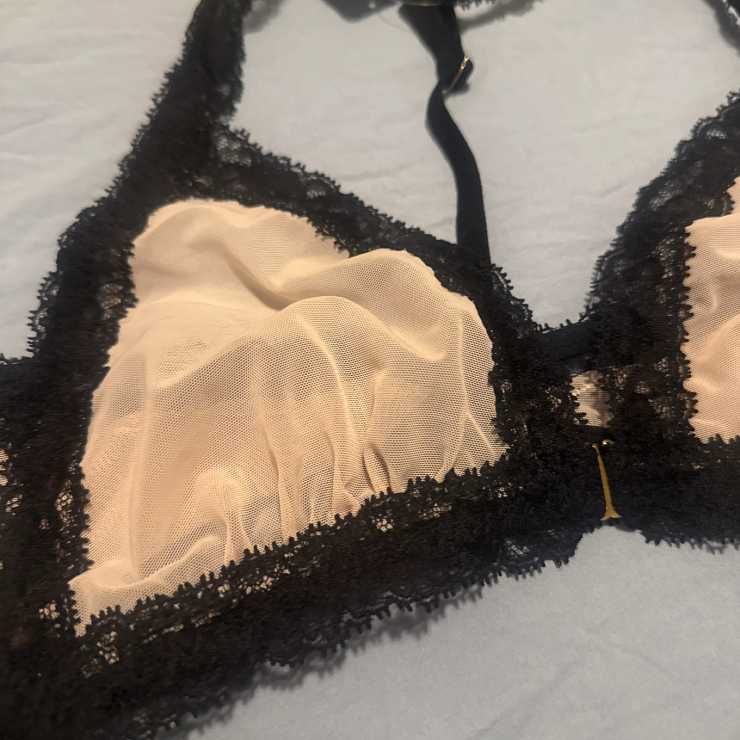 Intimates Natori Black Lace Bralette - Size S - photo 3