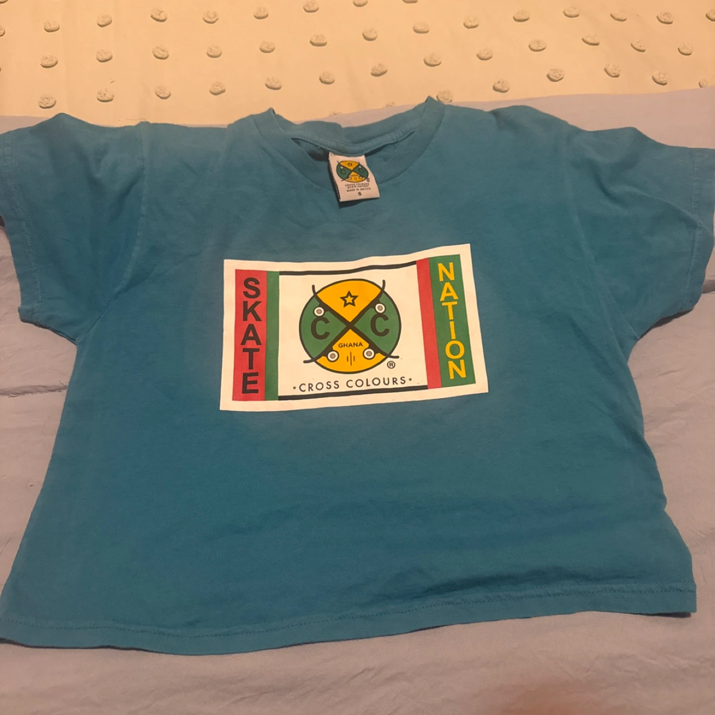 Cross Colours Skate Nation Crop Top - Size S - photo 3