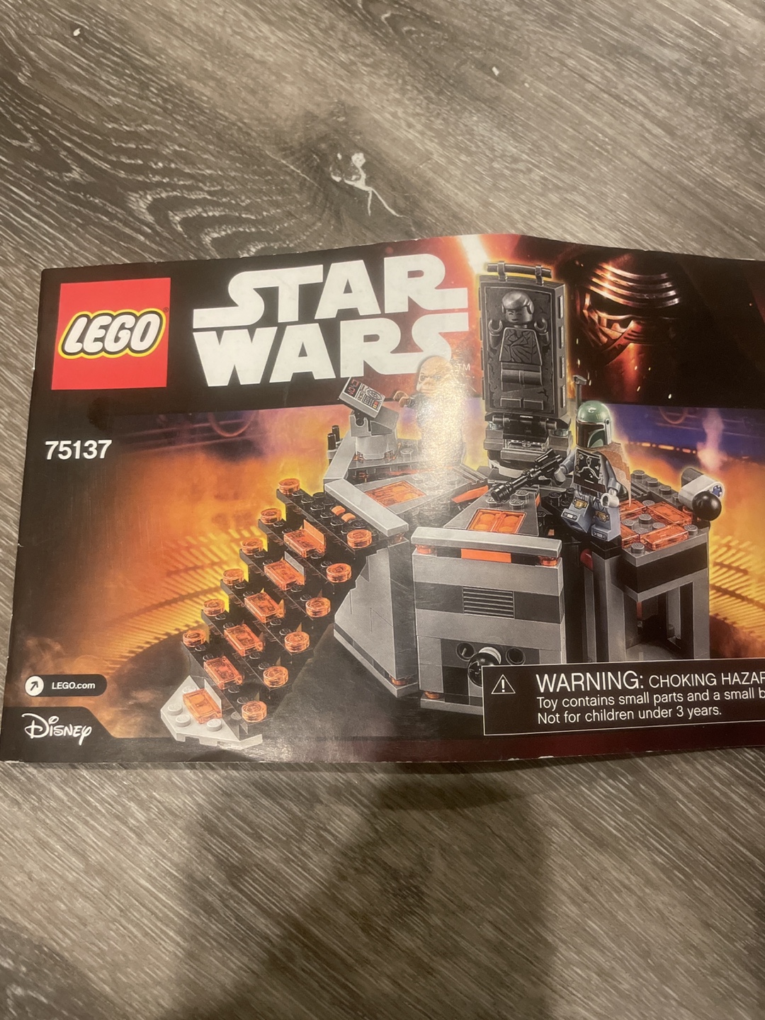 Lego carbon freezing chamber