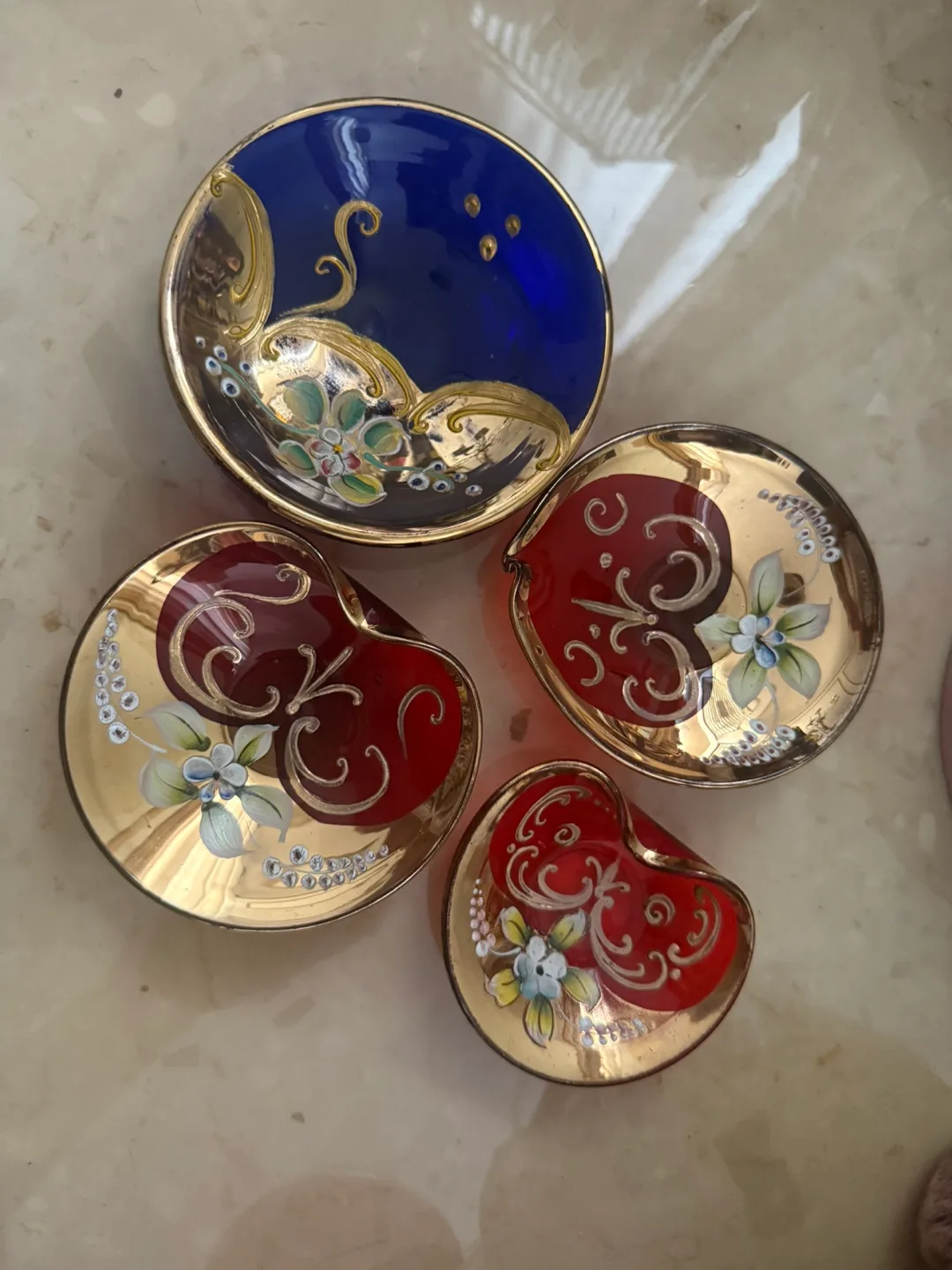 Murano Italian trinket trays (prices in the description) thumbnail