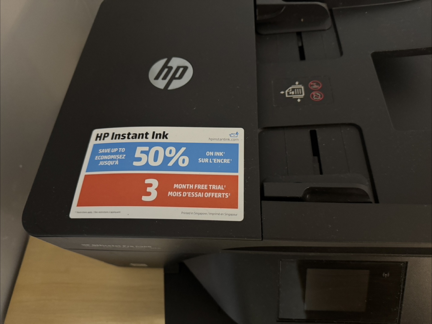 HP OfficeJet Pro 6968 Printer - photo 3