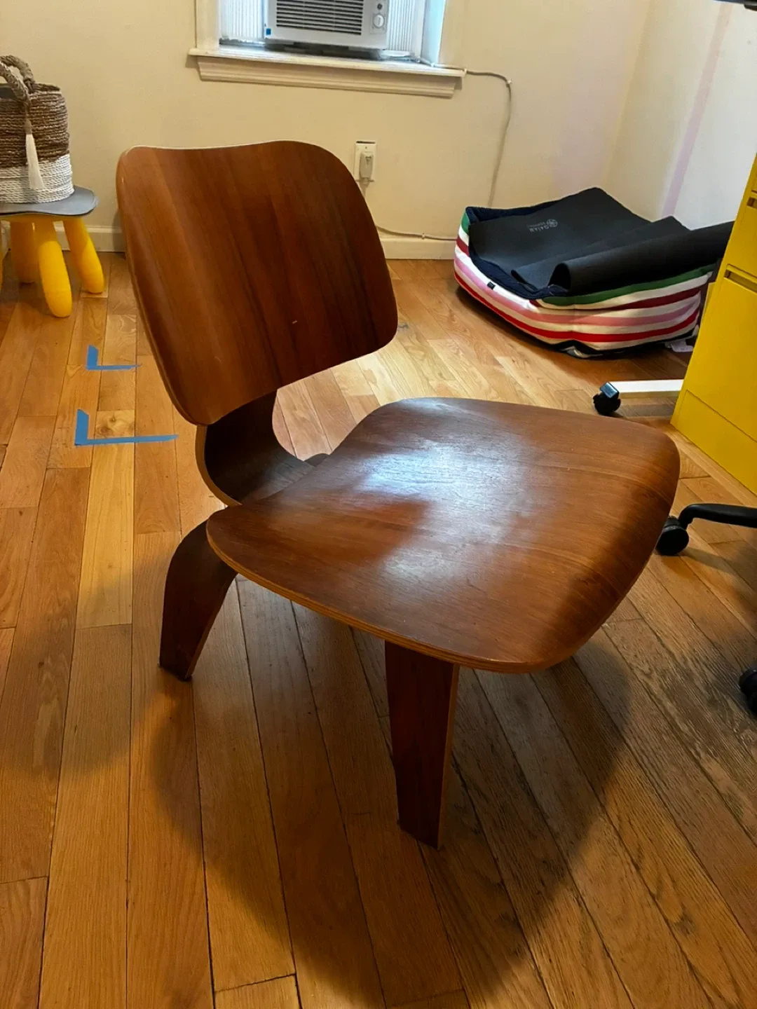 Eames Style Molded Plywood Lounge Chair thumbnail