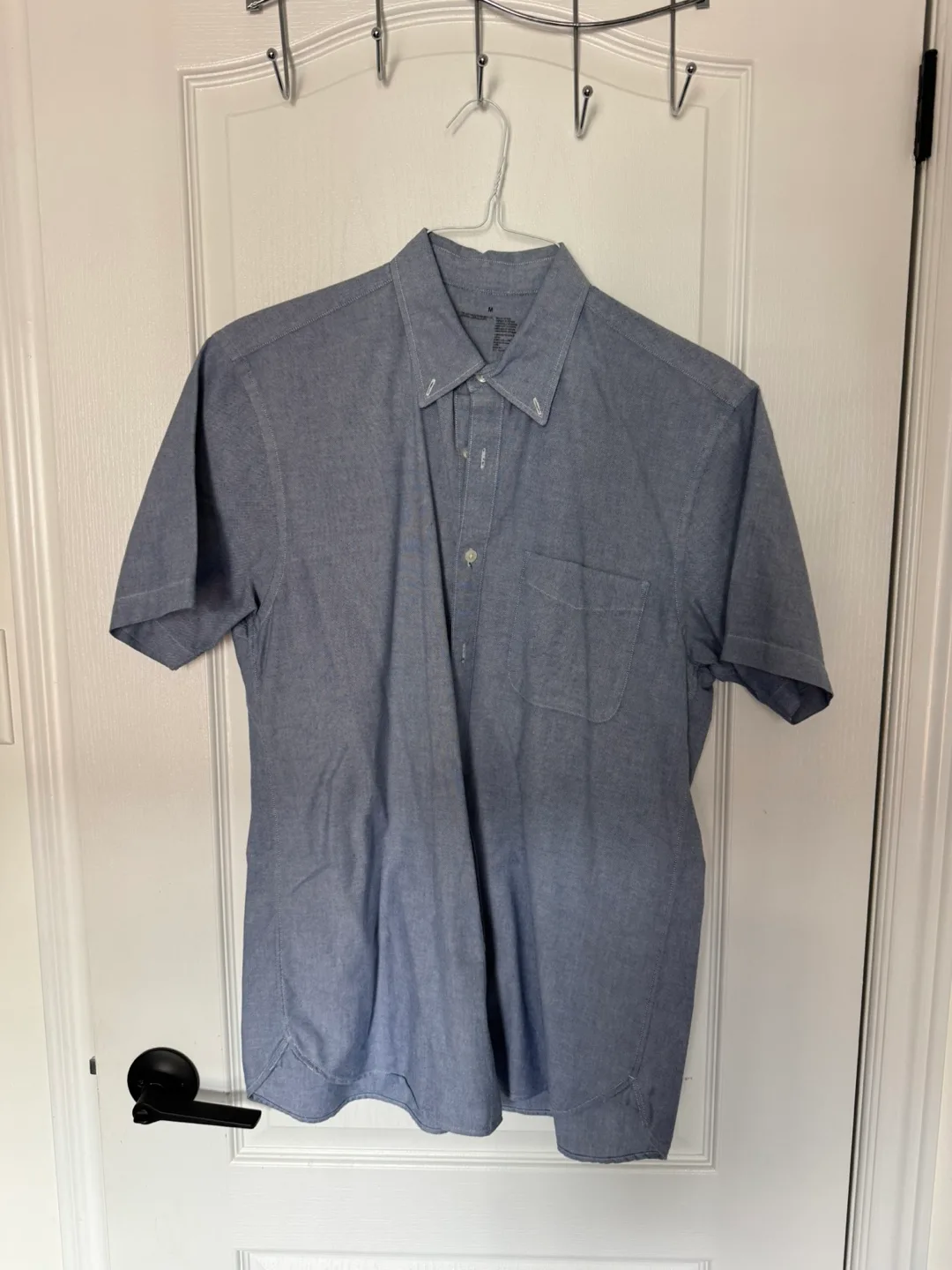Muji Short Sleeve Button-Down - Men's M thumbnail