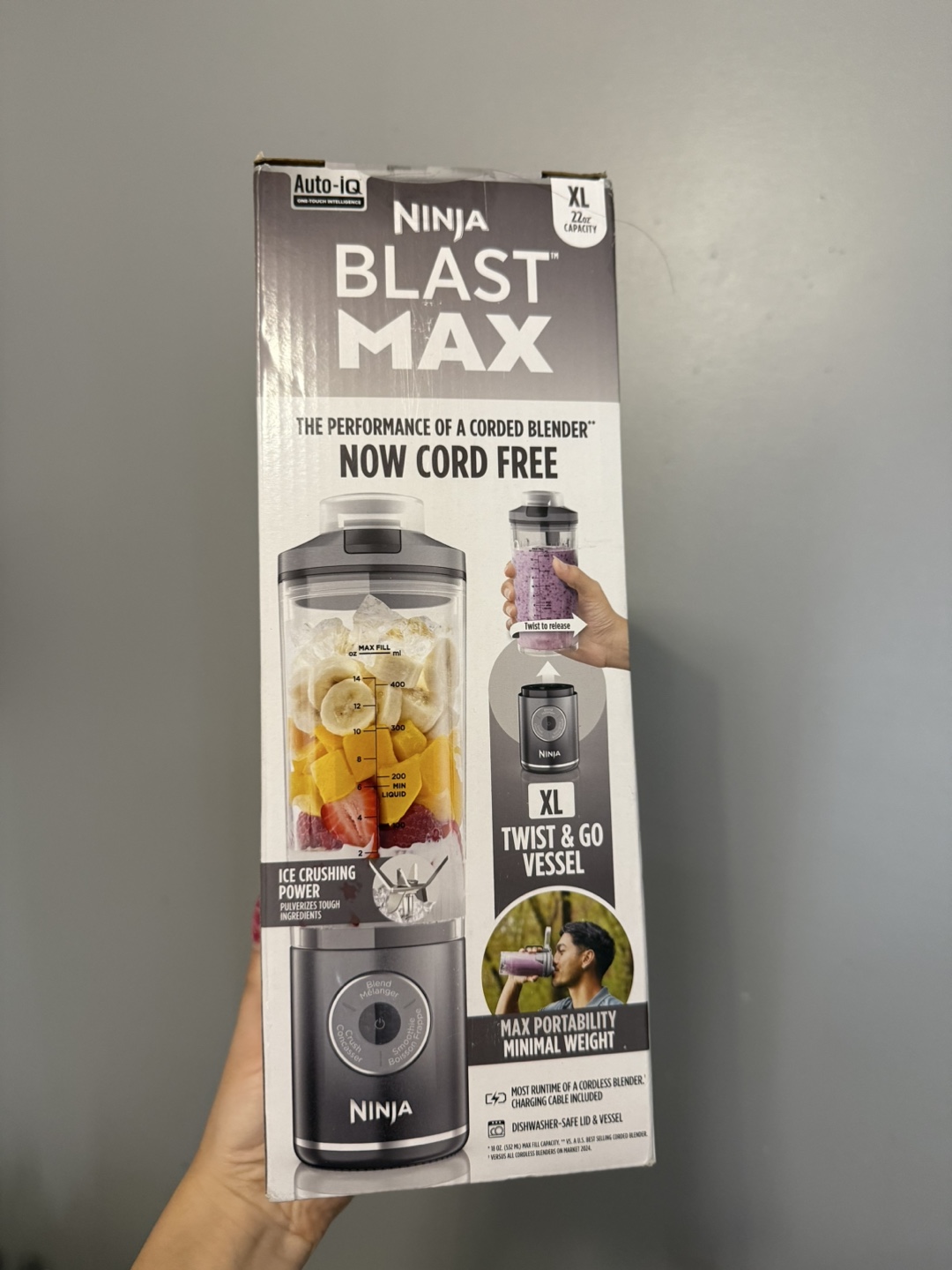 Ninja Blast Max Cordless Blender - XL Size