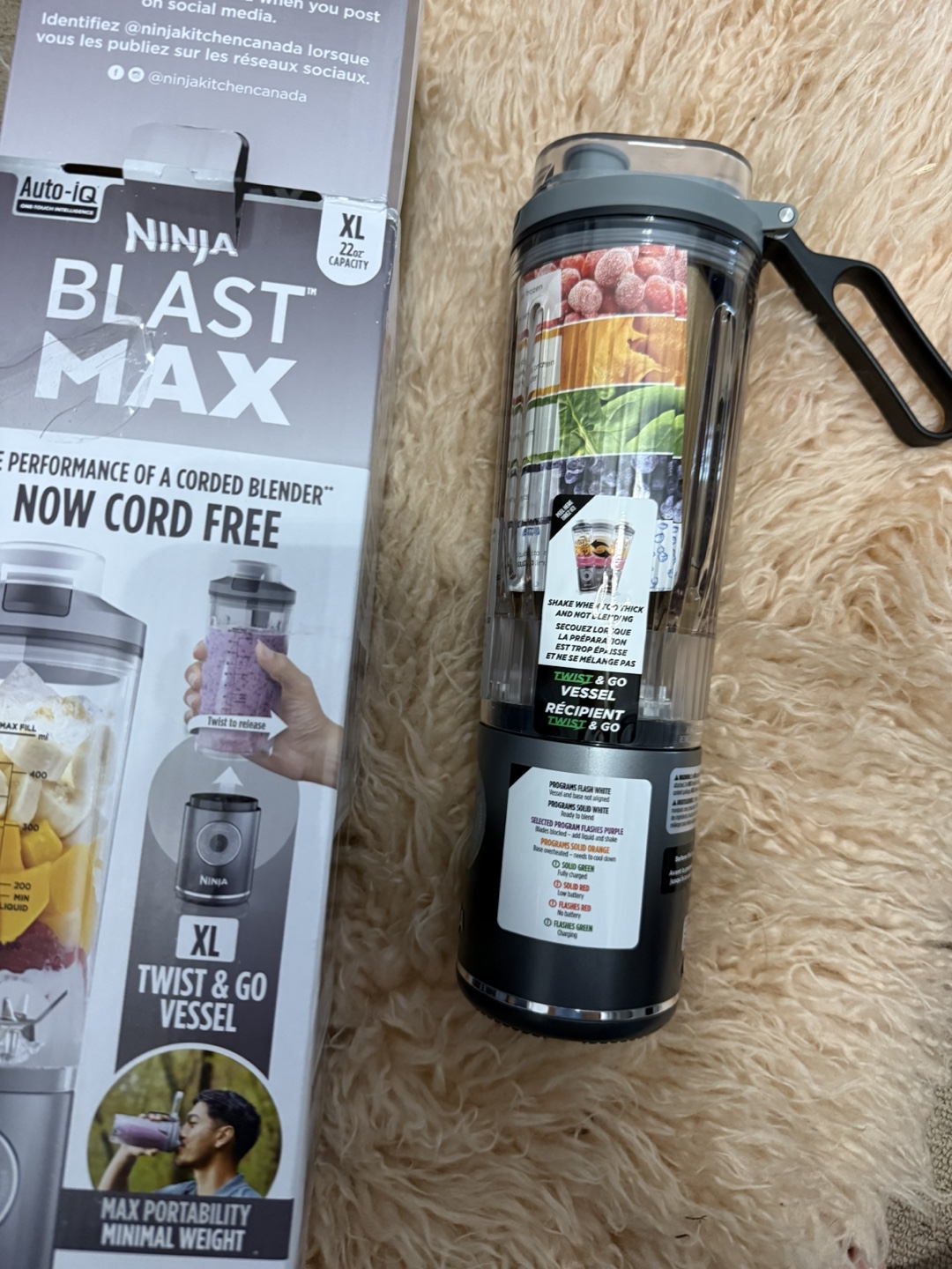 Ninja Blast Max Cordless Blender - XL Size - photo 4