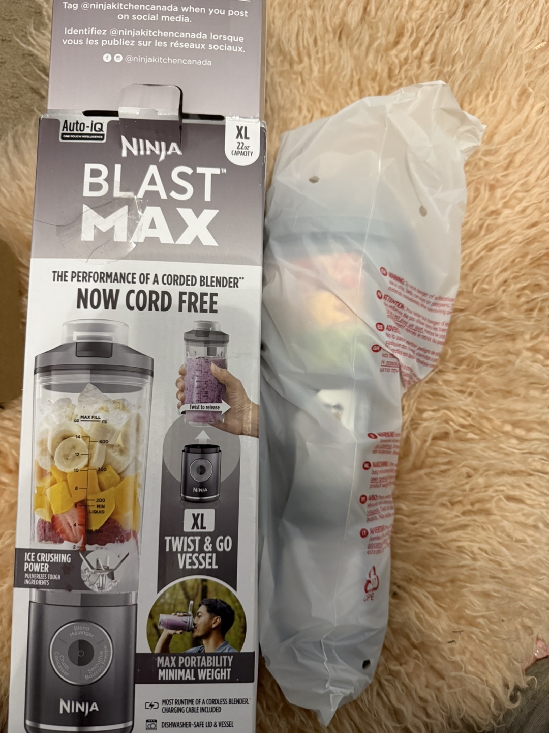Ninja Blast Max Cordless Blender - XL Size - photo 3