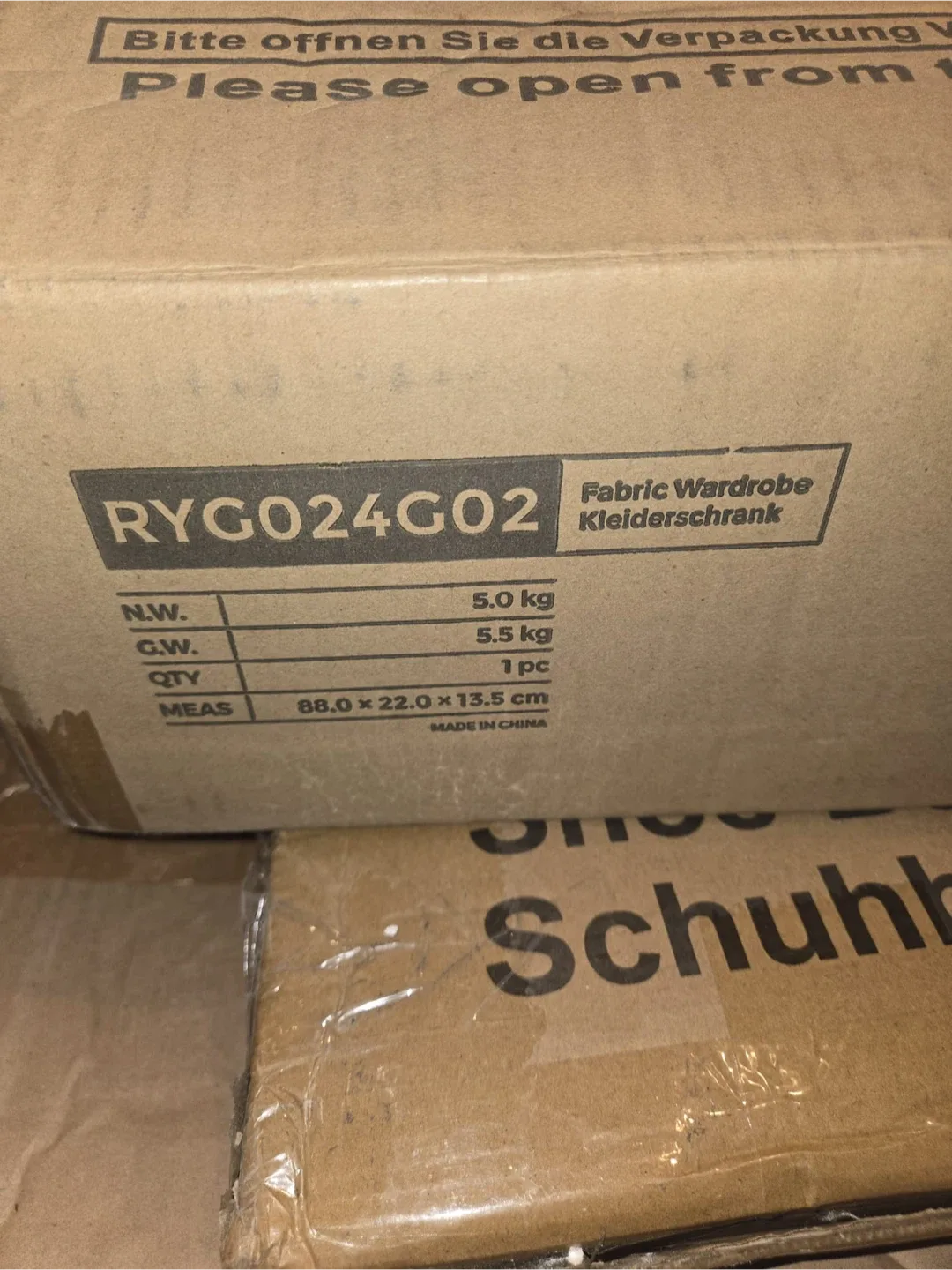 Moveable Fabric Wardrobe image indicator(3)