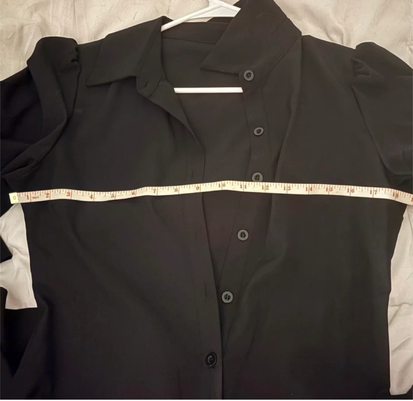 Elegant Black Button-Down Maxi Dress image indicator(7)