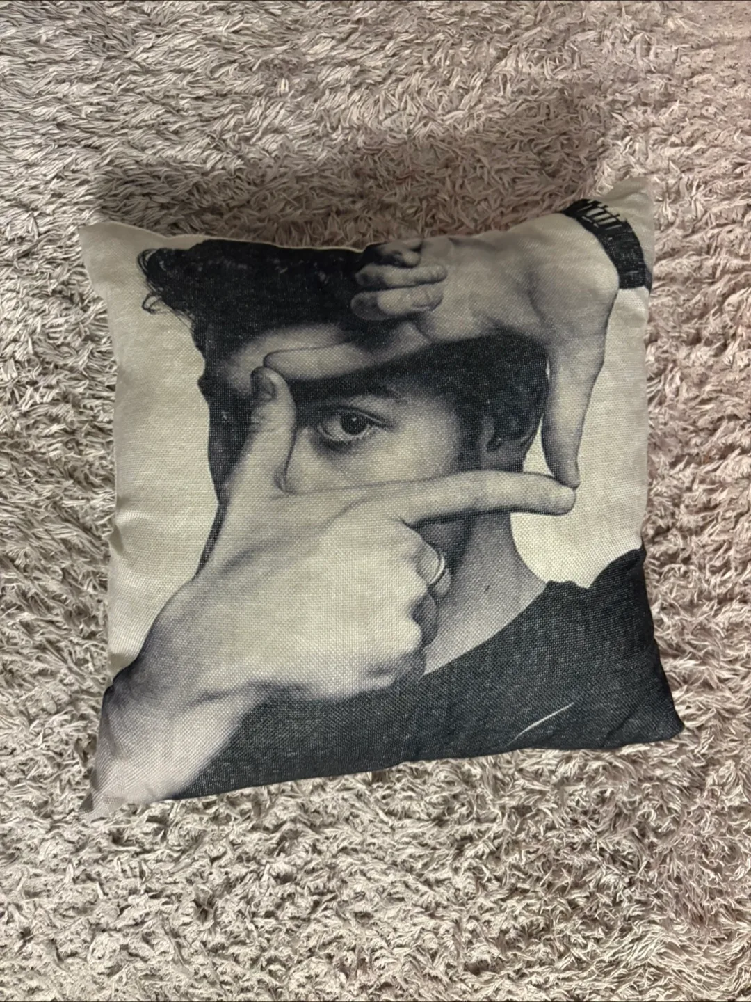 Shawn Mendes pillow thumbnail