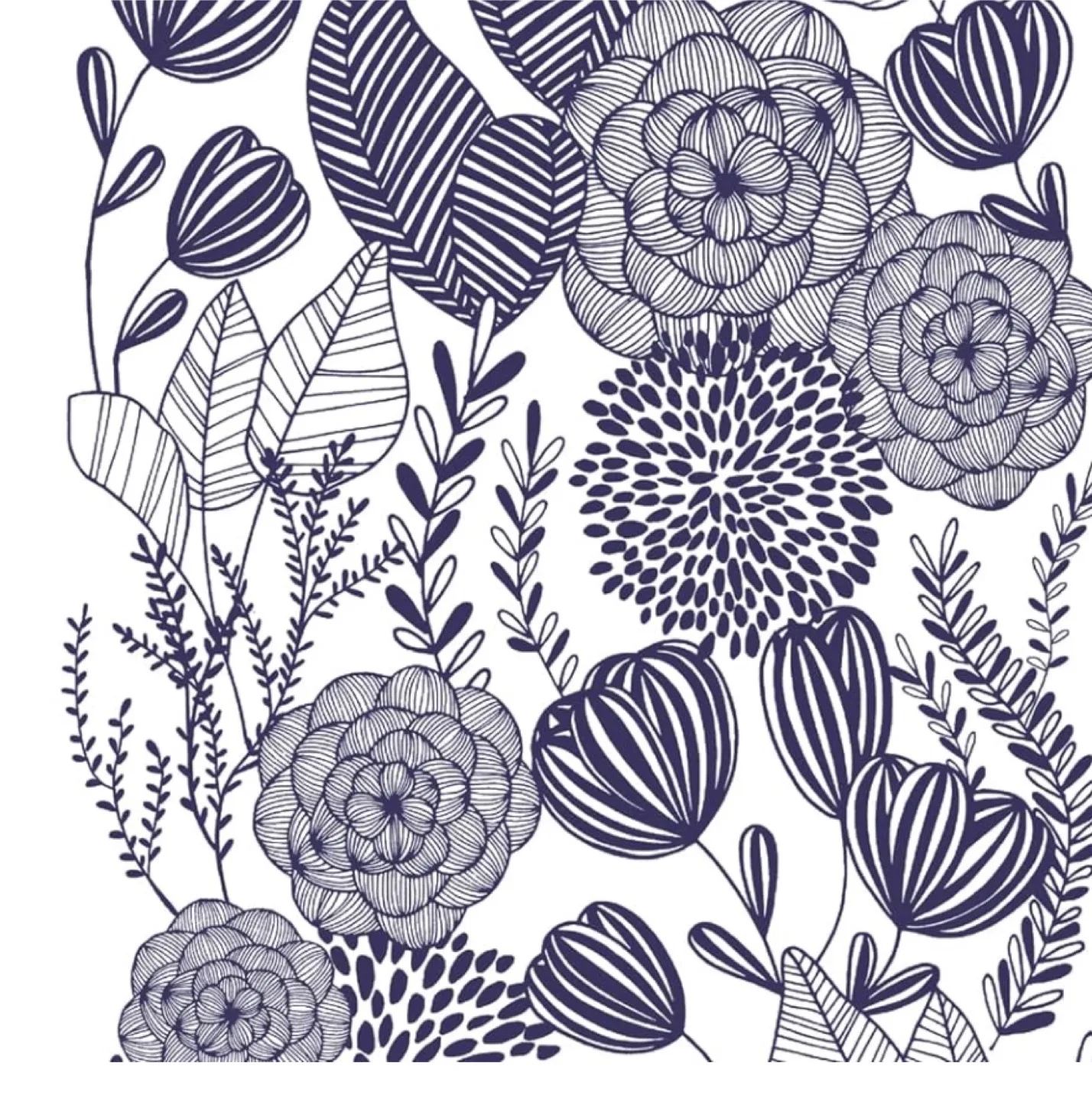 Wallderful Blue Abstract Wallpaper image indicator(2)