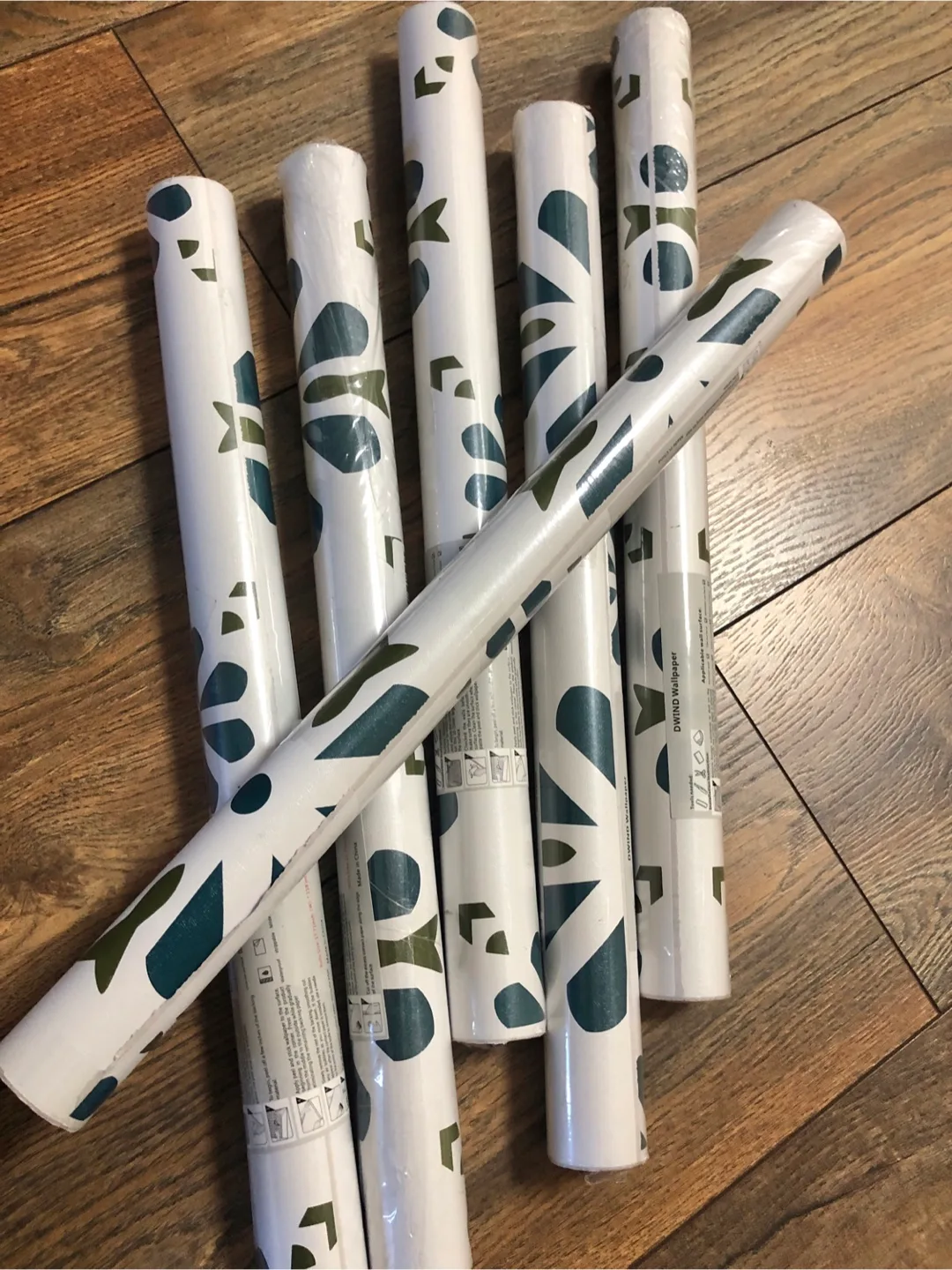 Wallderful Blue Abstract Wallpaper image indicator(7)