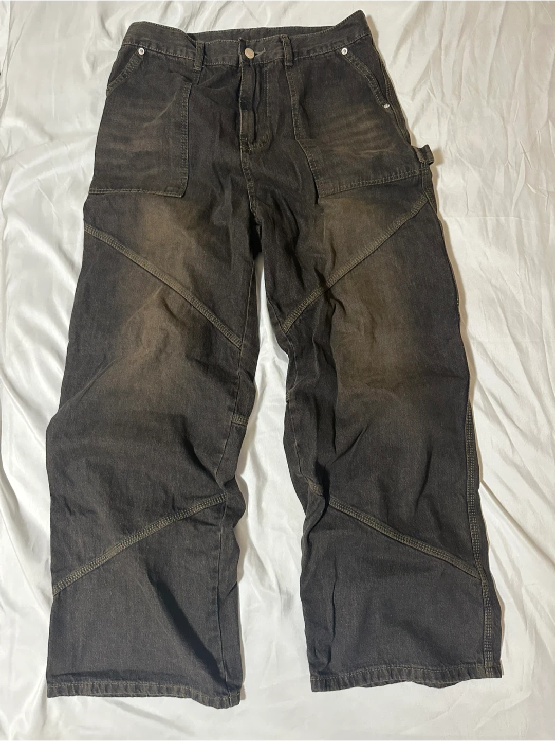 Wide Denim Jeans