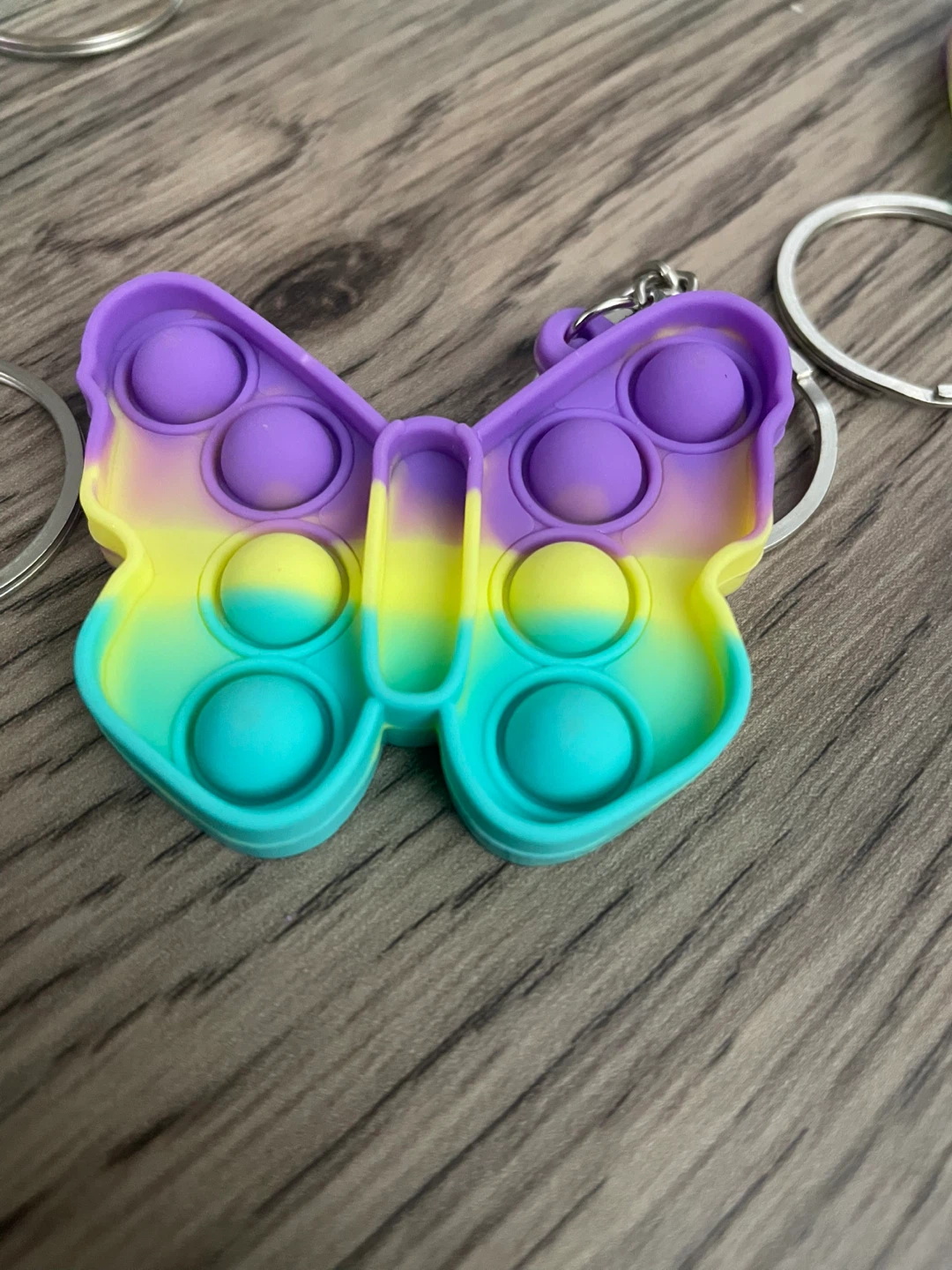 Pop It Fidget Keychains - Assorted Shapes - photo 2