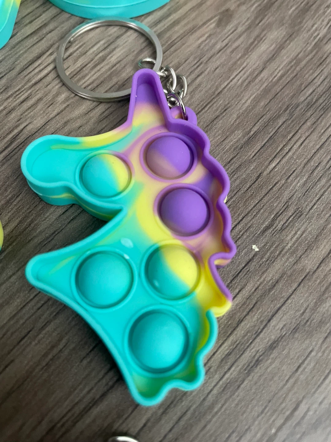 Pop It Fidget Keychains - Assorted Shapes - photo 4