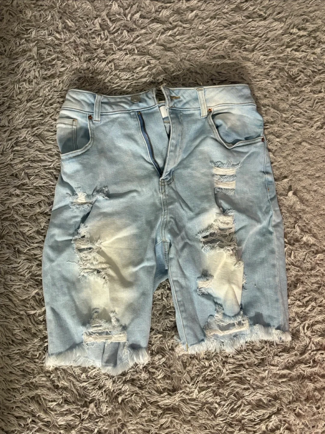 Distressed Denim Shorts thumbnail