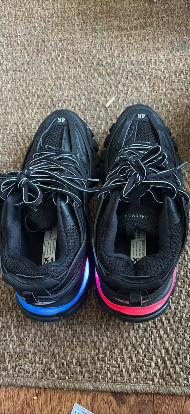 Balenciaga Track LED Sneakers - Size 12 - photo 2