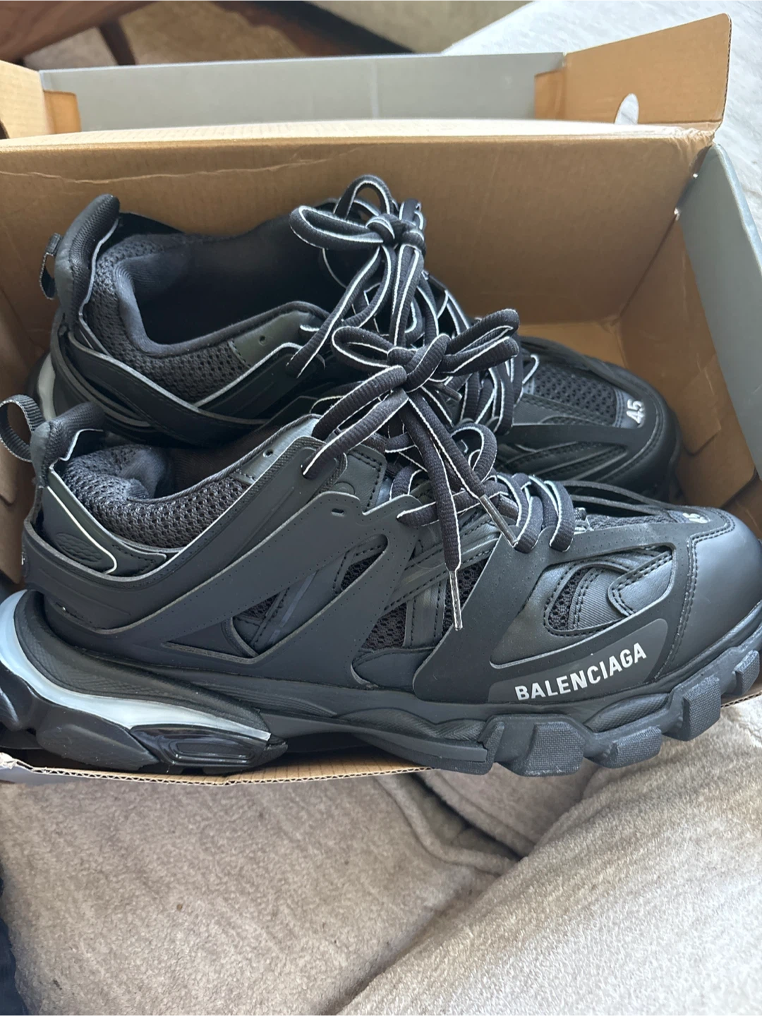 Balenciaga Track LED Sneakers - Size 12 - photo 3
