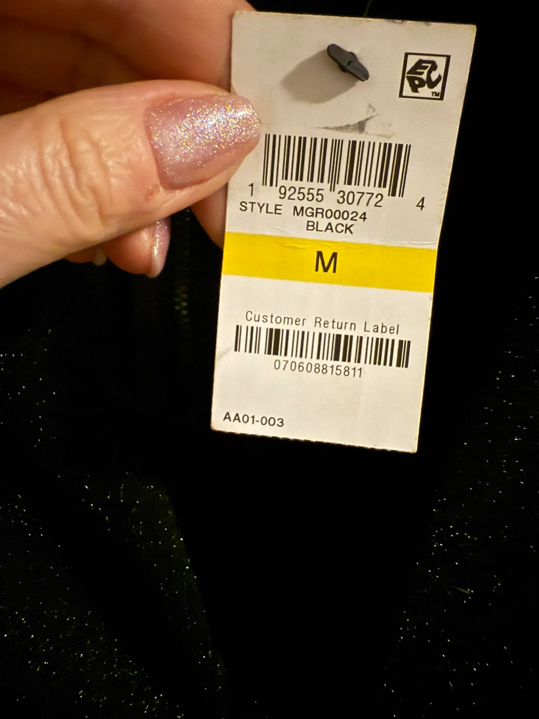 Material Girl Black Romper - Size M - photo 3
