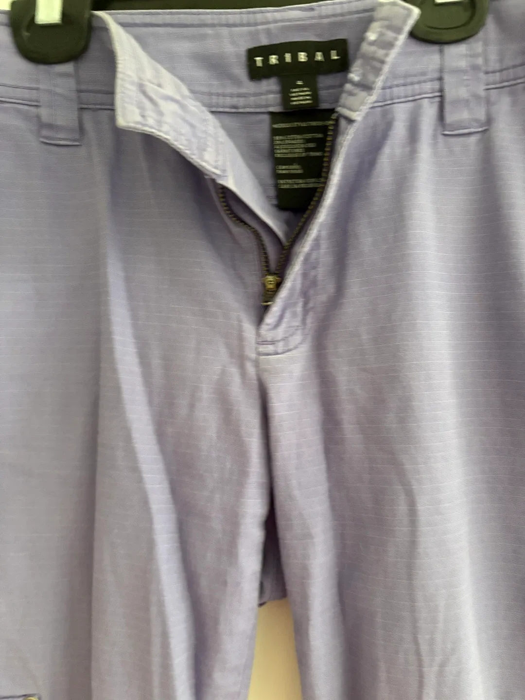 Tribal Purple Cargo Capri Pants! Size 4 image indicator(3)