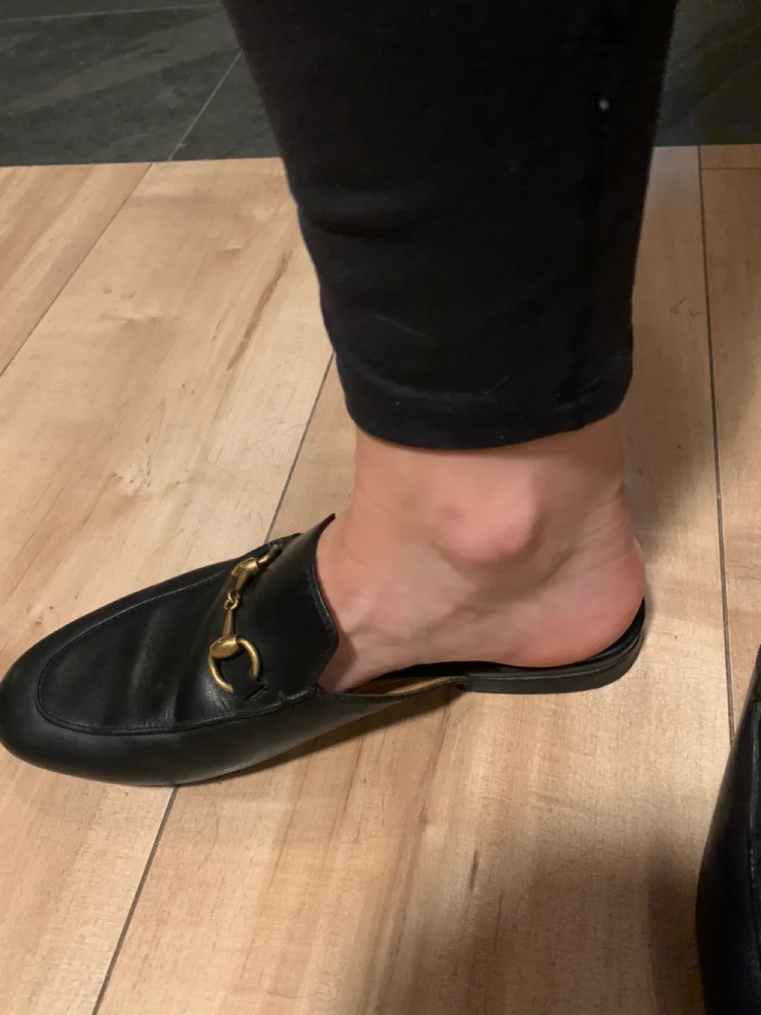 Gucci Princetown Leather Mules, Size 36 image indicator(5)