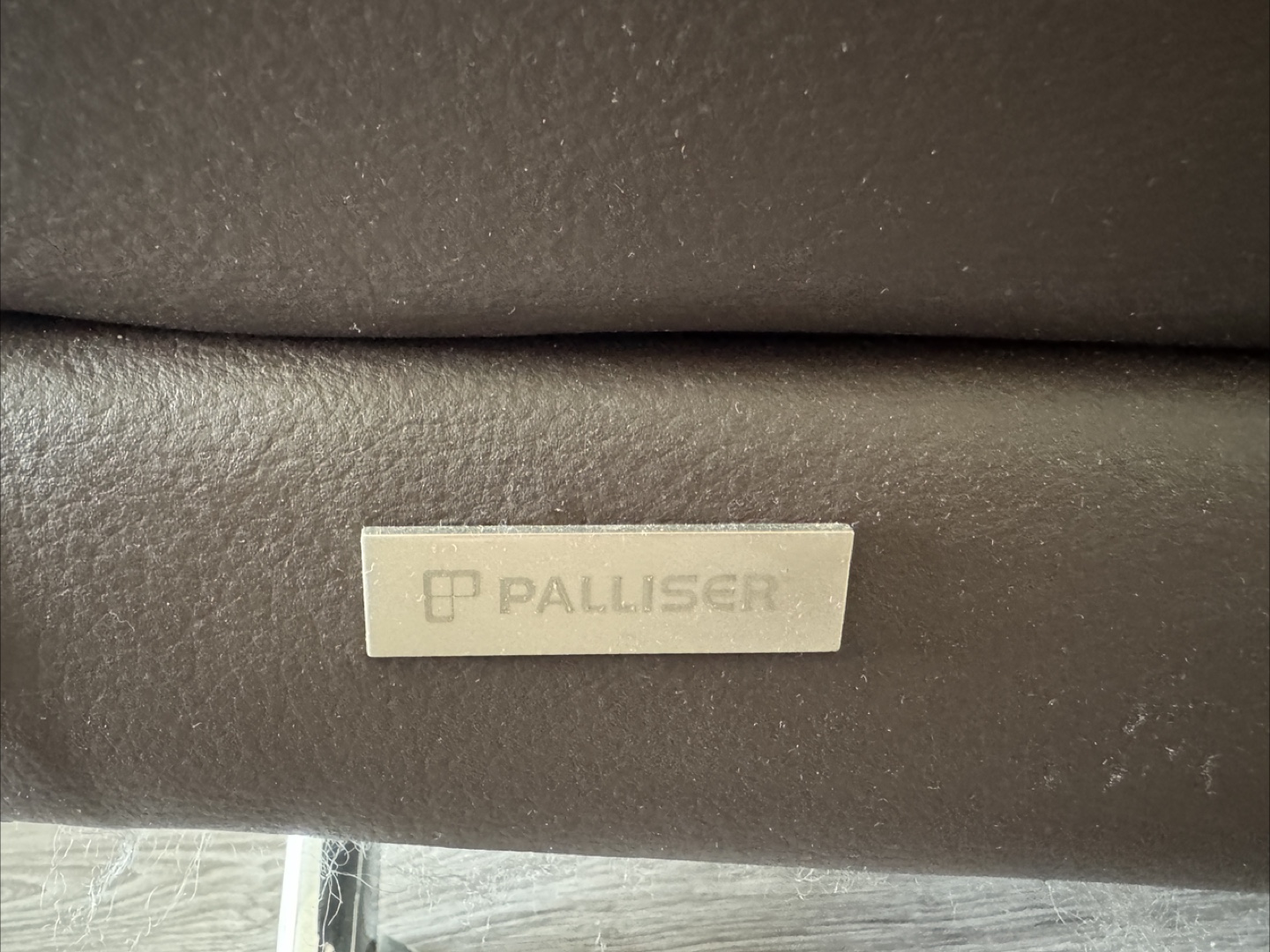 Palliser Brown Leather Sofa - photo 5