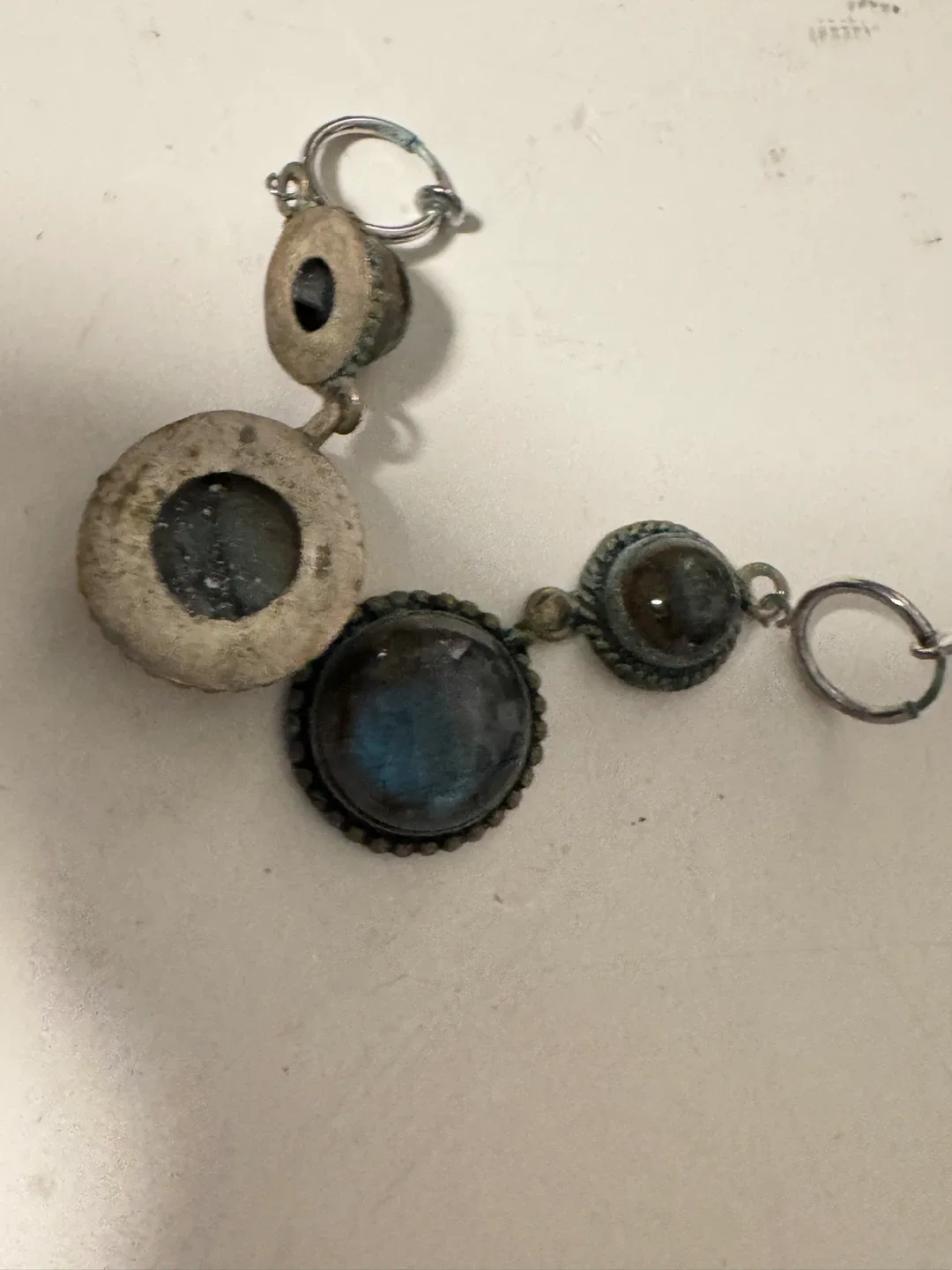 Drop Earrings with Labradorite image indicator(4)