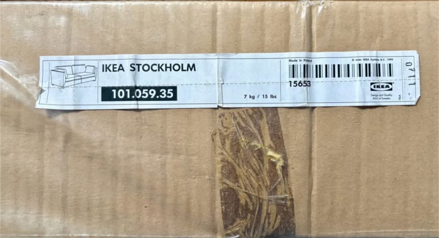 IKEA sofa cover Stockholm - photo 4