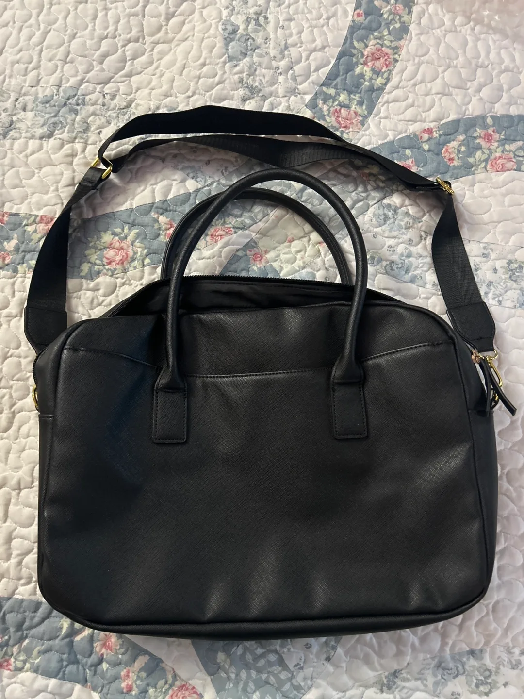 Joe Fresh Black Laptop/Work Bag thumbnail