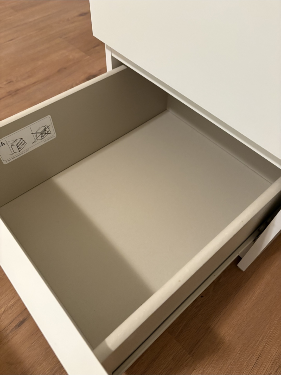 2 White 2-Drawer Dresser - photo 5