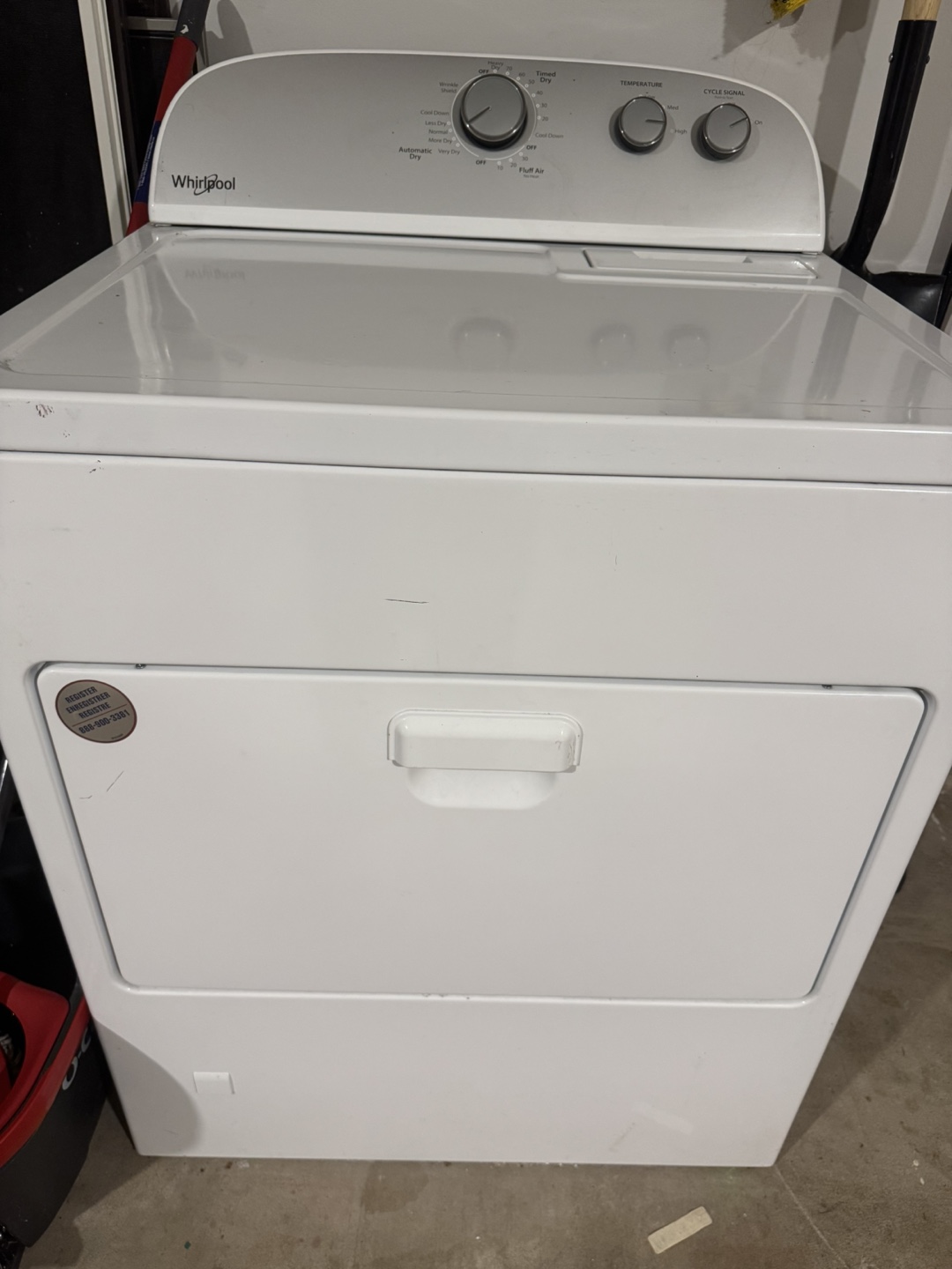 Whirlpool dryer - photo 3