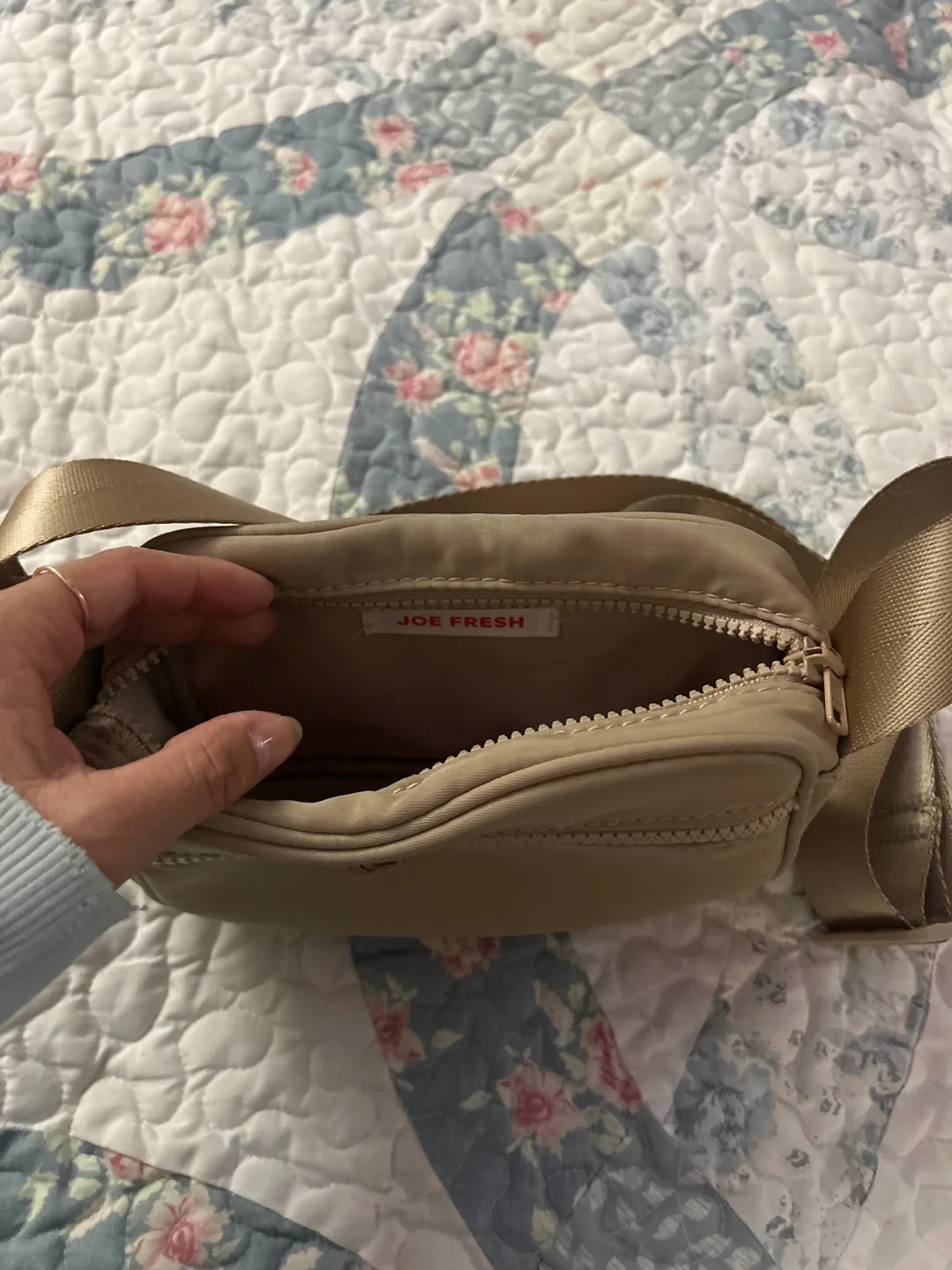 Joe Fresh Beige Crossbody / Belt Bag image indicator(2)