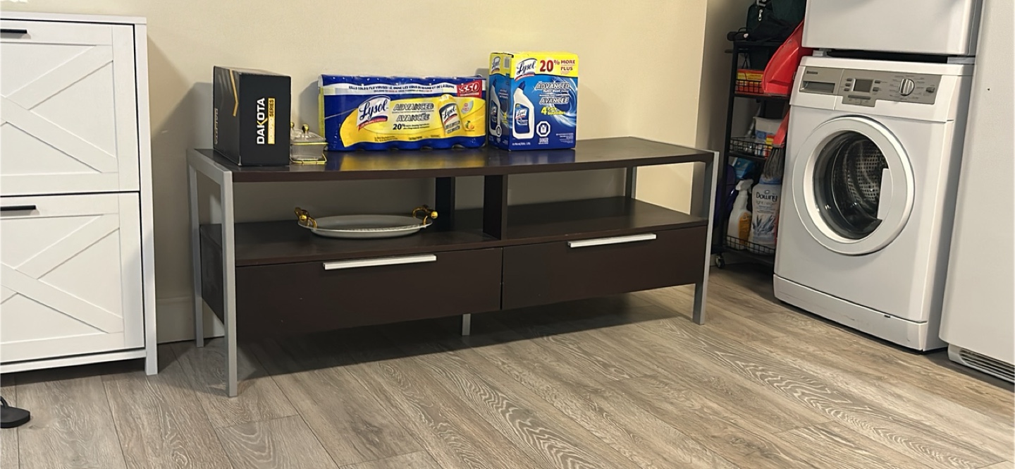Dark Brown TV Stand