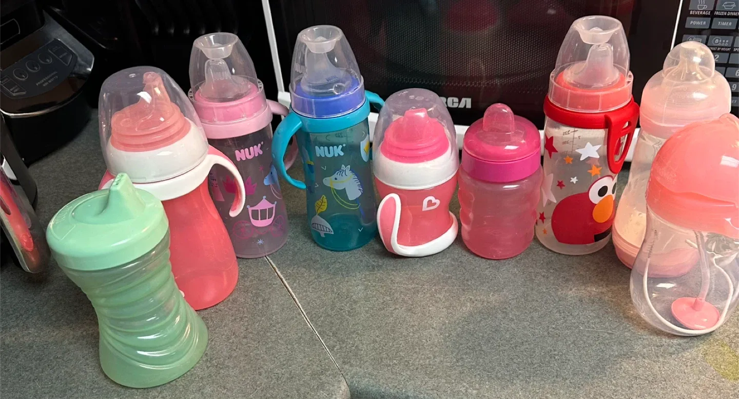 Assorted Baby Bottles - NUK, Dr. Brown's image indicator(2)