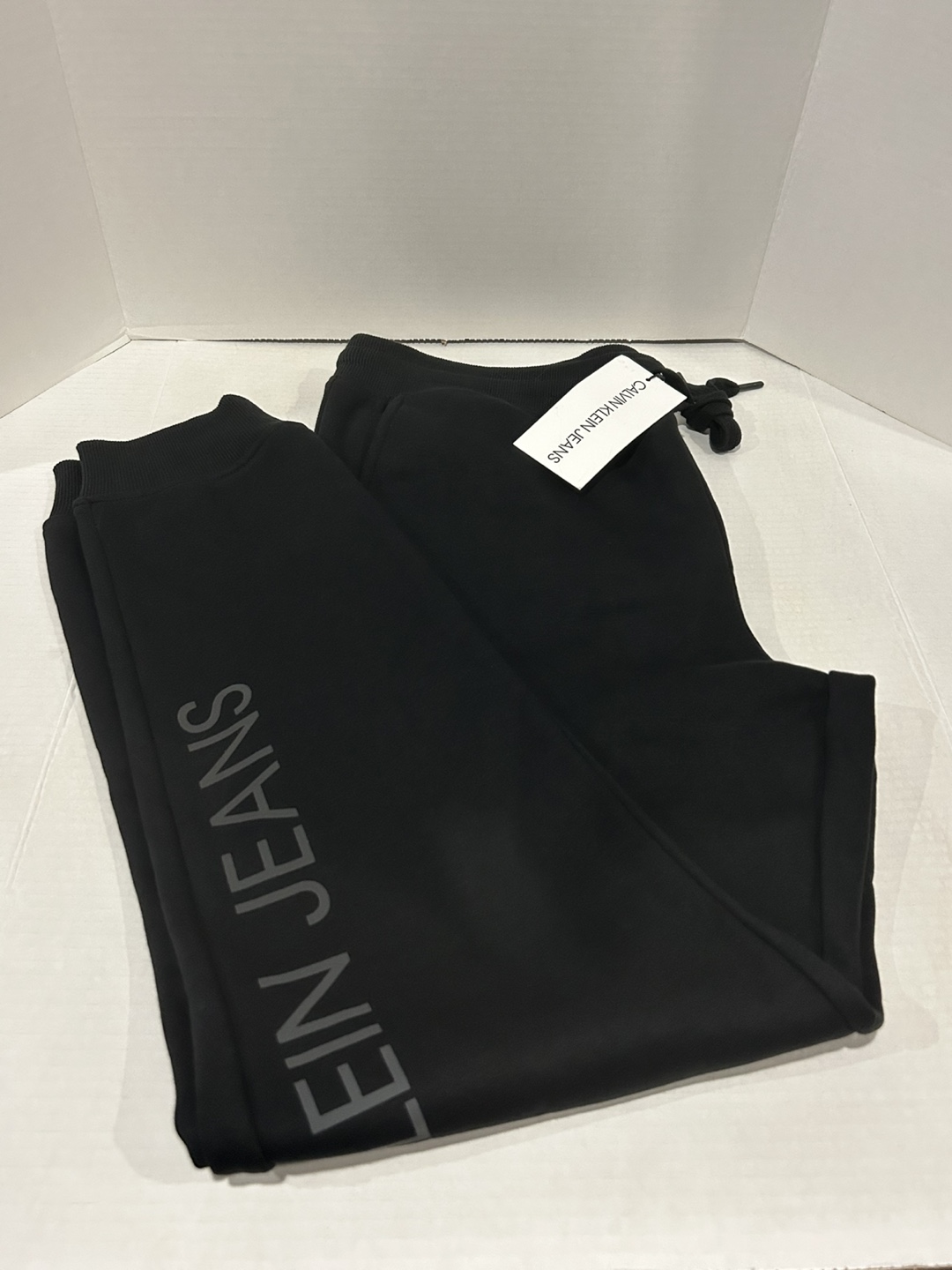 Calvin Klein Jeans Black Graphic Bottoms - Size L/G - photo 2