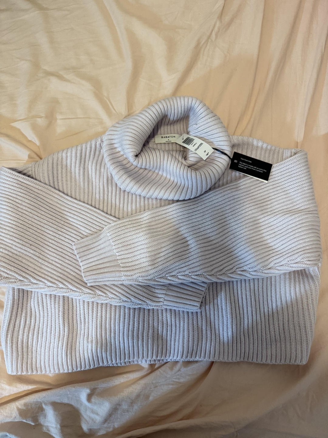 Babaton Guell Sweater - Size S - Lavender