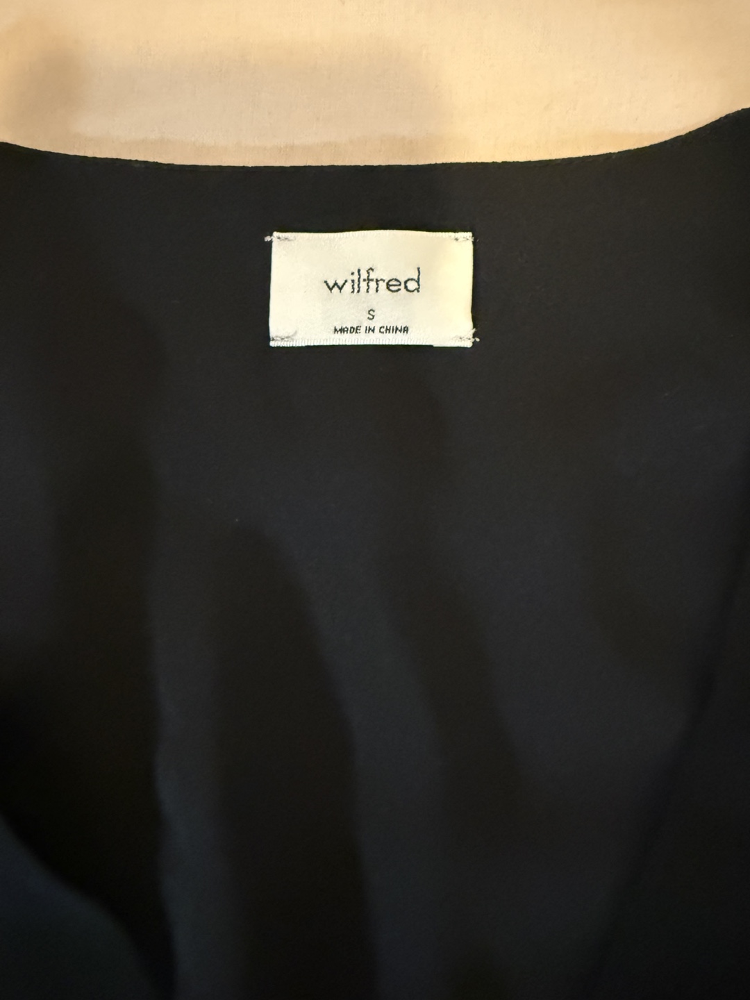 Wilfred Black Dress - Size Small - photo 2
