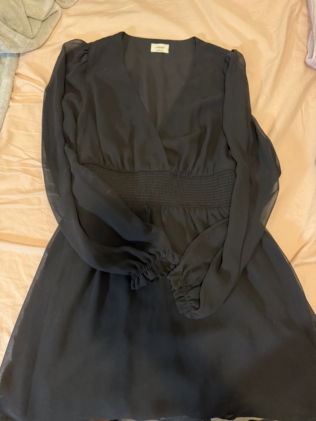 Wilfred Black Dress - Size Small