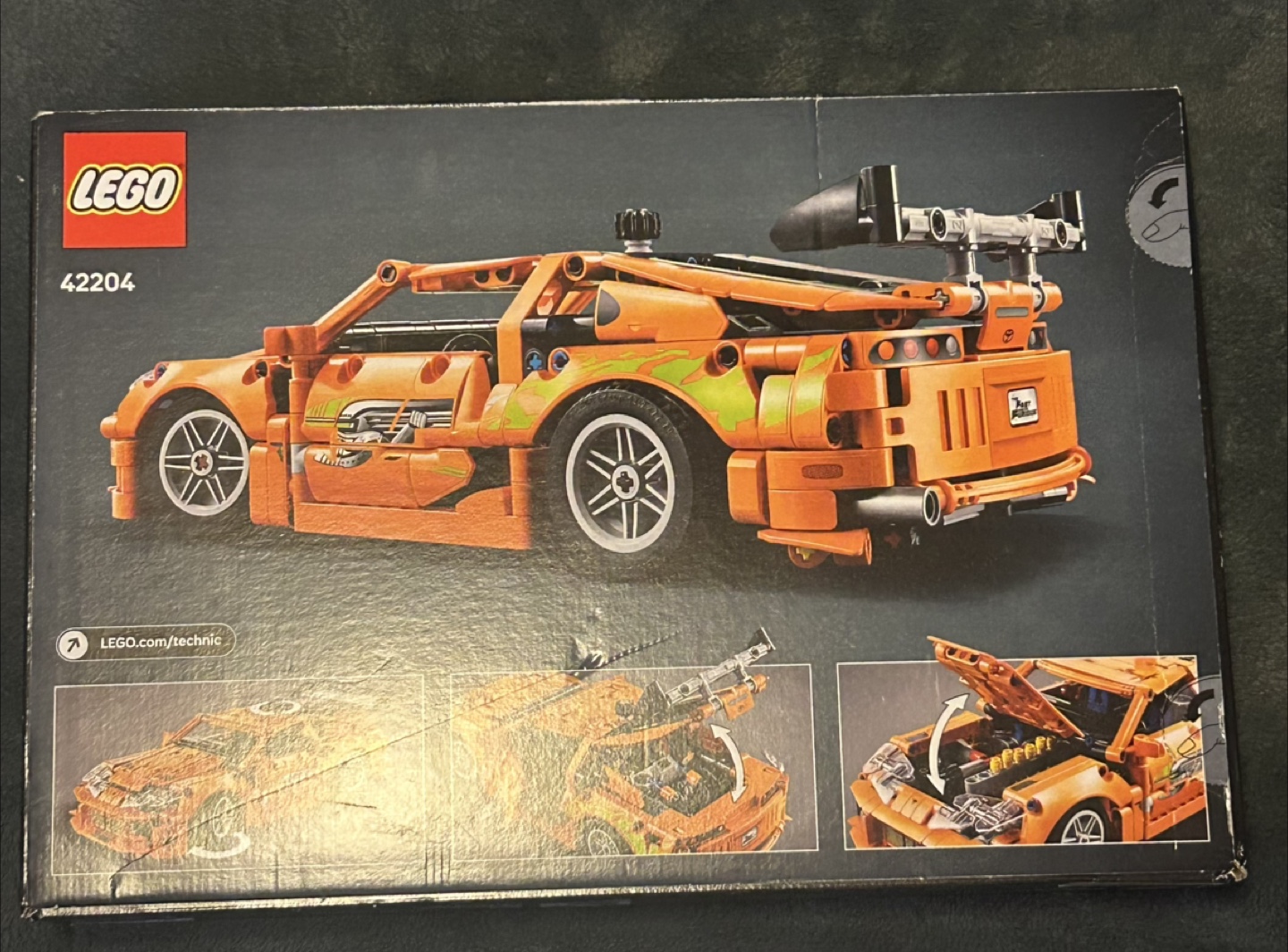 LEGO Technic Fast & Furious Toyota Supra MK4 (42204) - photo 2