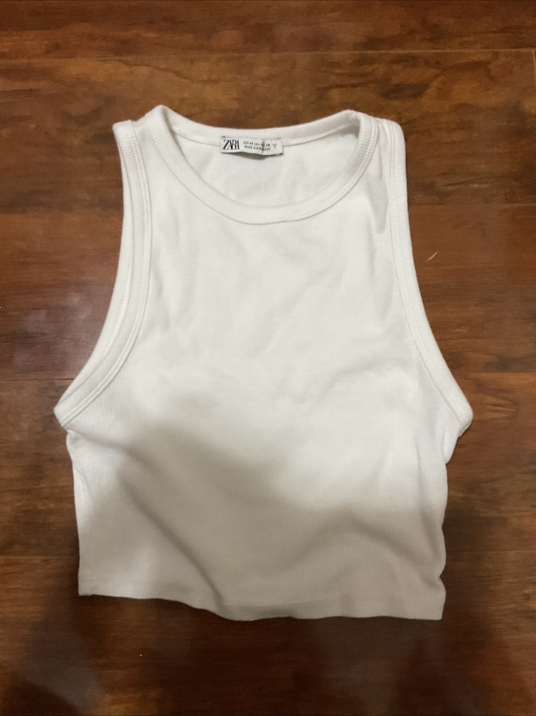 Zara High Neck Tank Top