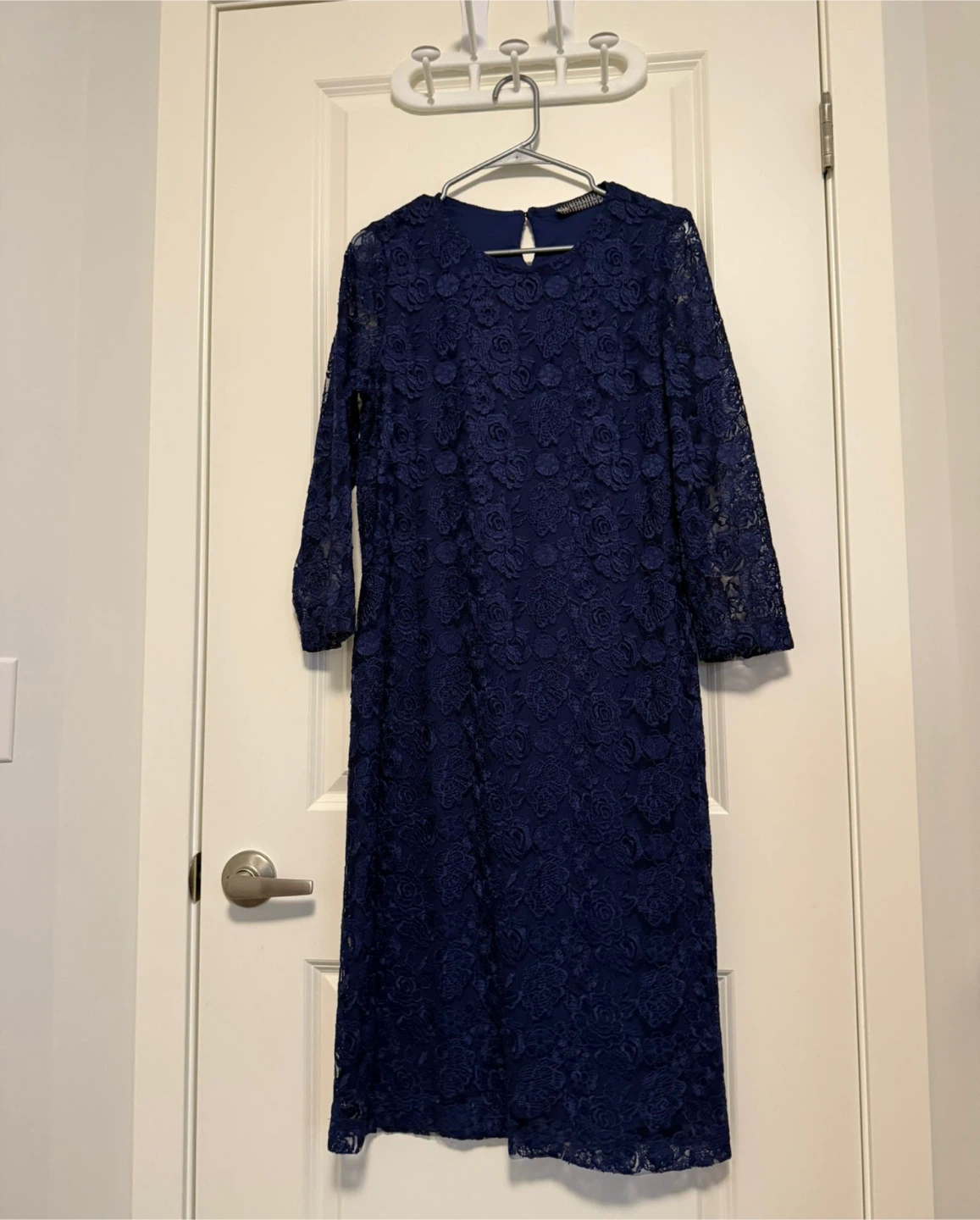 Lovely blue lace dress
